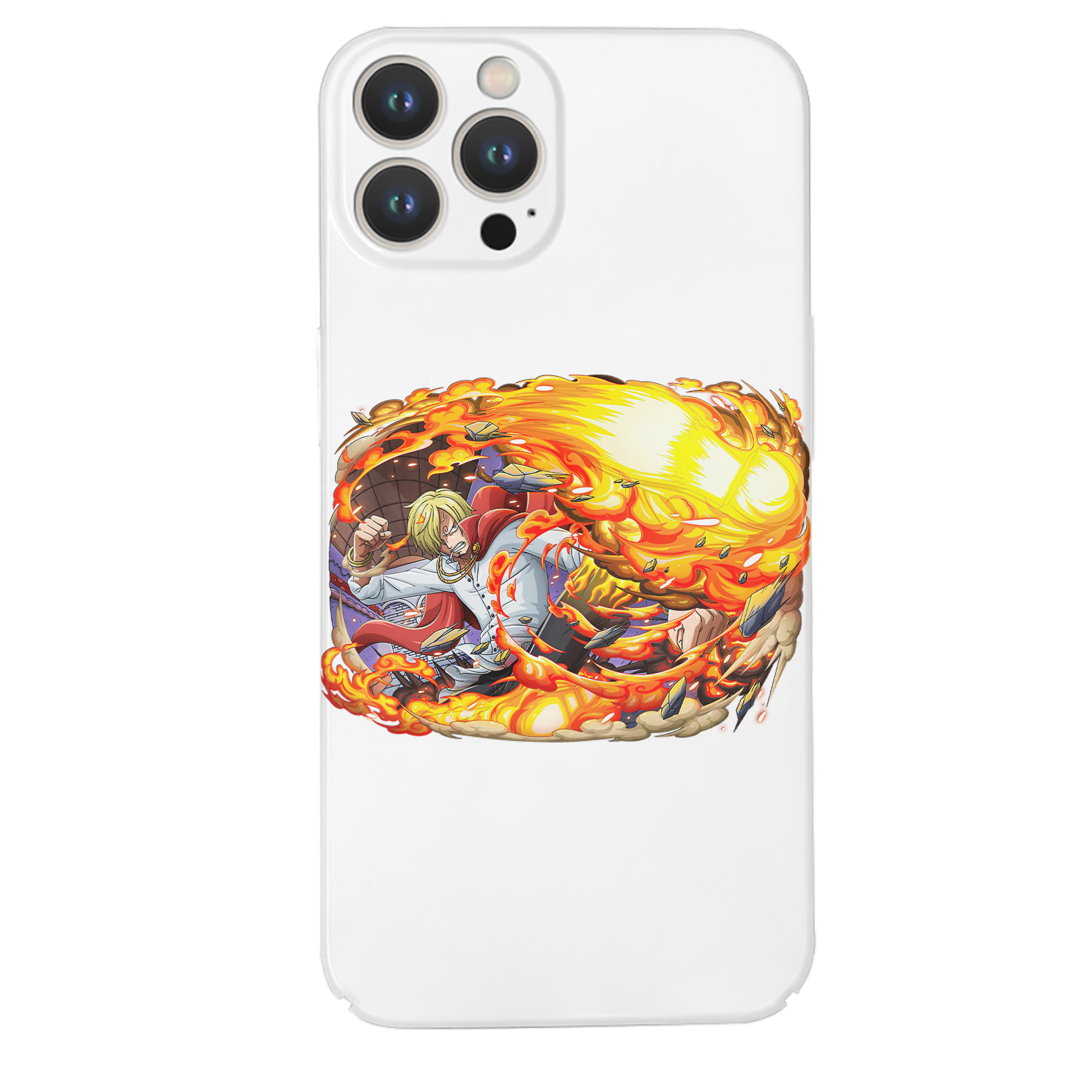 （画像用） ワンピース サンジ ONE PIECE Sanji 【iPhone 14シリーズ対応】ハードケース